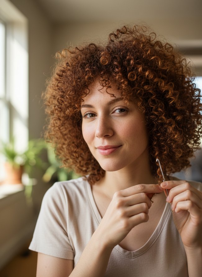 How to Make Crochet Curls Look Defined and Frizz-Free