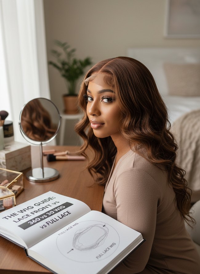 Lace Front vs 360 vs Full Lace Wigs Explained