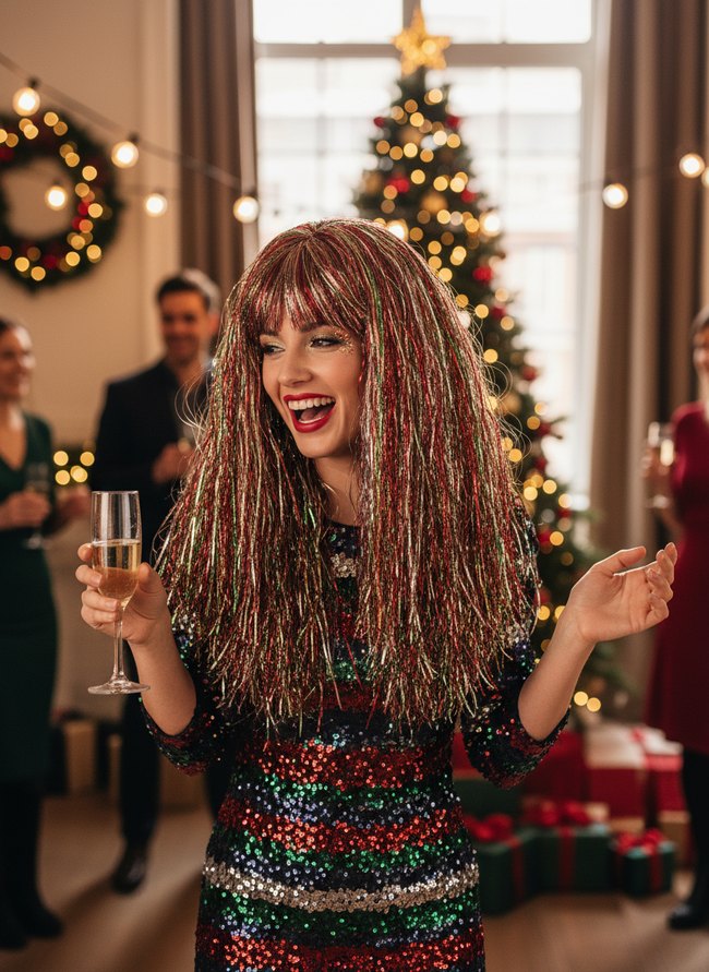 Festive Holiday Wig Styles for Parties and Photos