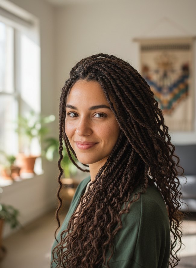 25 Passion Twist Hairstyles for a Soft Bohemian Look