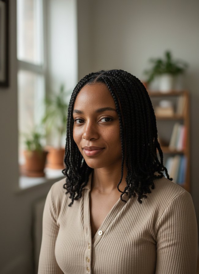 Classic Shoulder-Length Twists