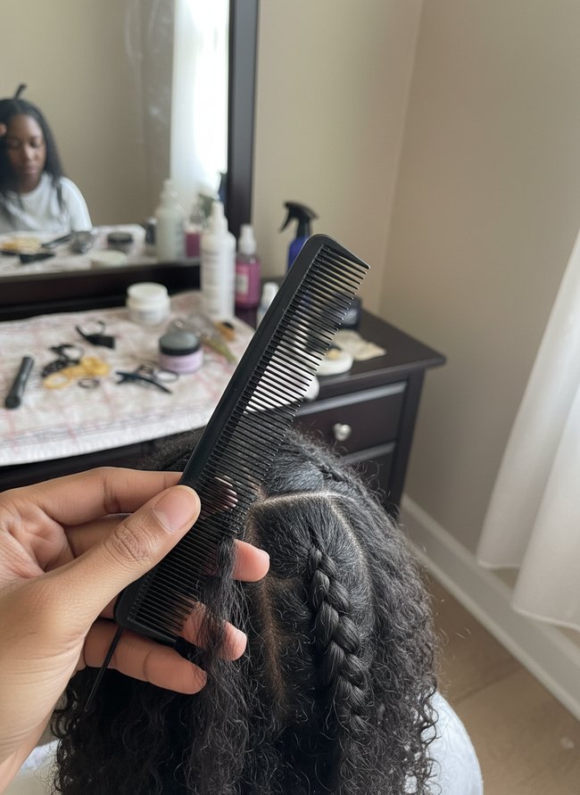 How to Get Crisp Clean Parts for Your Cornrows