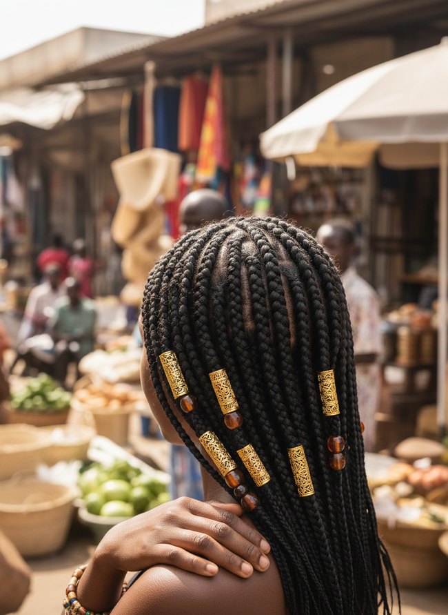 Must-Have Beads and Cuffs for Fulani Braids