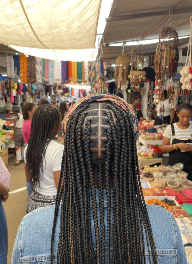 Defined Stitch Braids Contrast