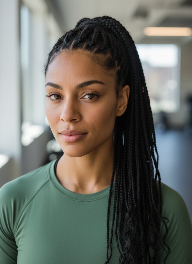 16 Cute Gym and Workout Hairstyles for Natural Hair
