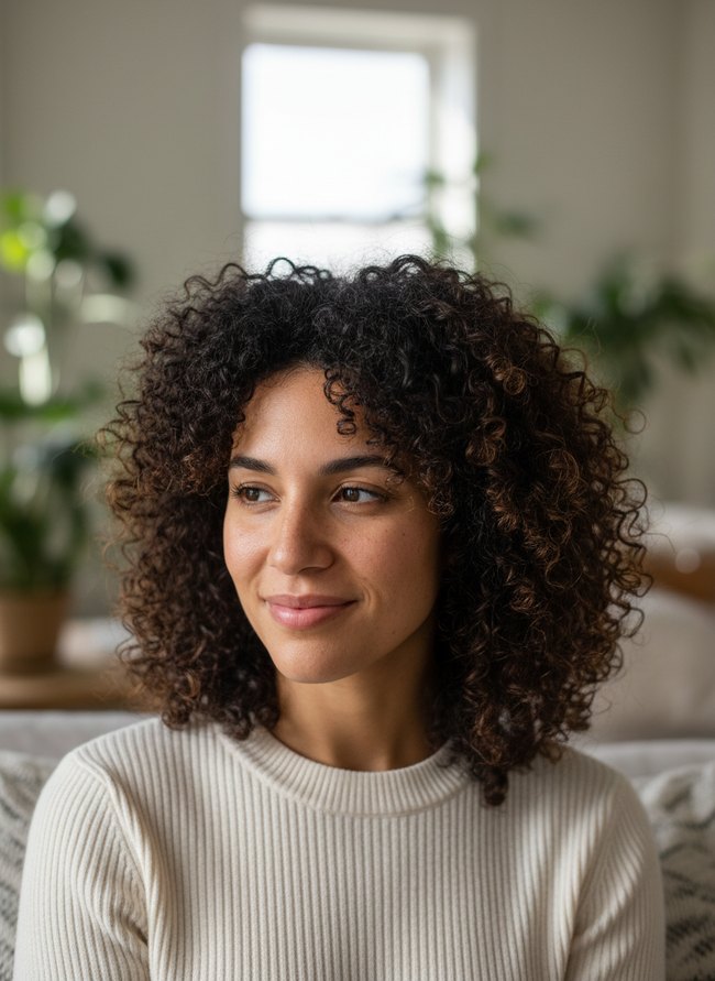 Refreshed Defined Curls