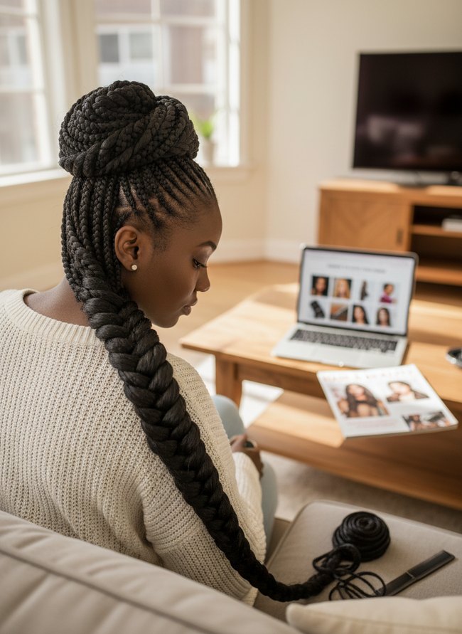 15 Ways to Style Your Box Braids