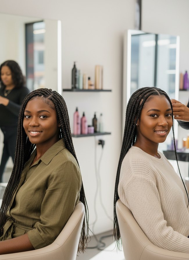 Knotless Braids vs Box Braids: Which Is Better for Your Edges