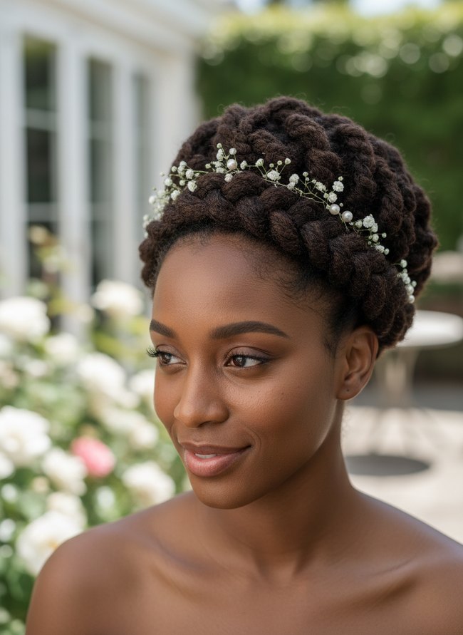 18 Bridal Hairstyles With Locs for a Regal Look