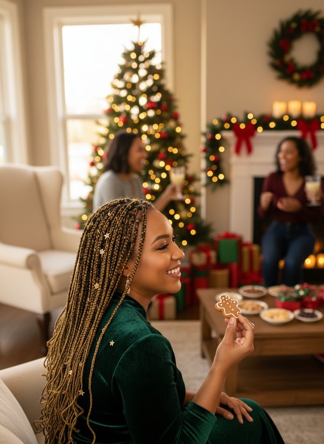 Holiday Loc Styles for Parties and Family Gatherings