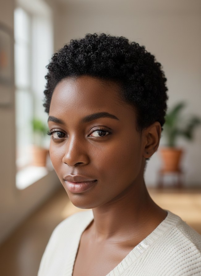 16 Defined Curl Styles for Short Natural Hair