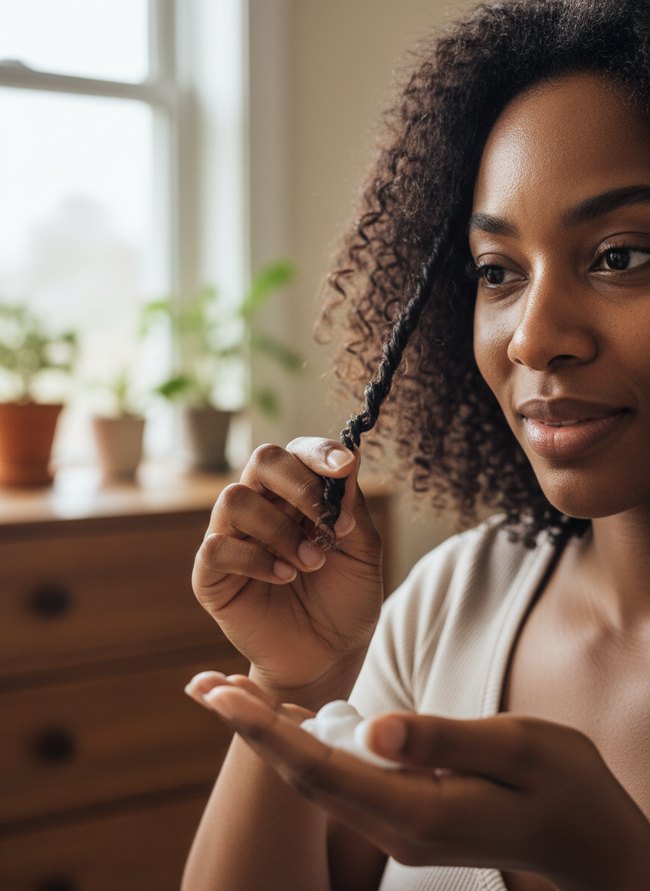 How to Define Curls on Short 4C Hair