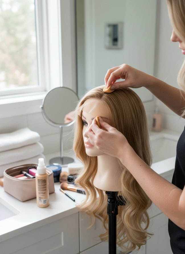 Tinted Lace Blending Method