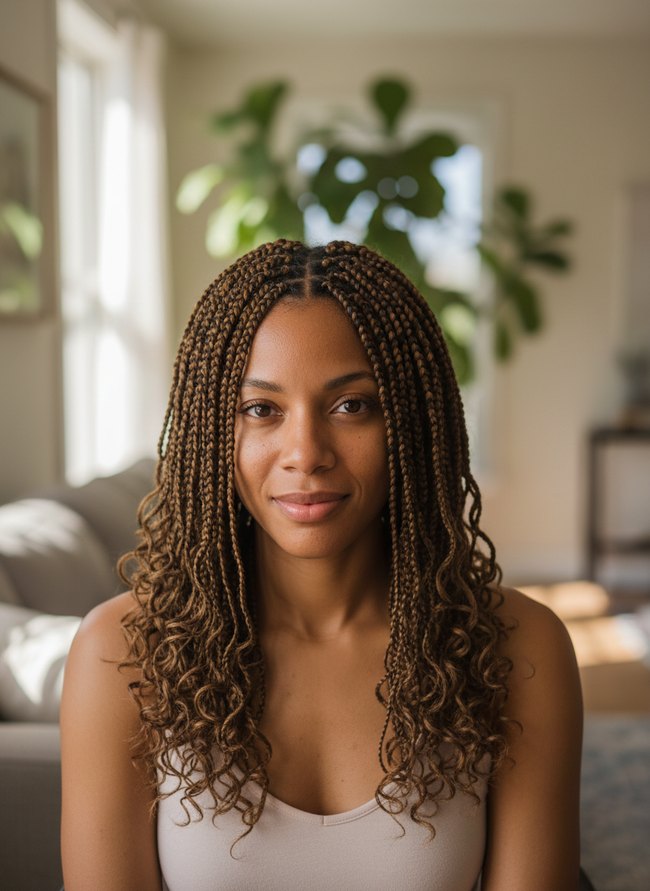 Soft Wavy Shoulder Length