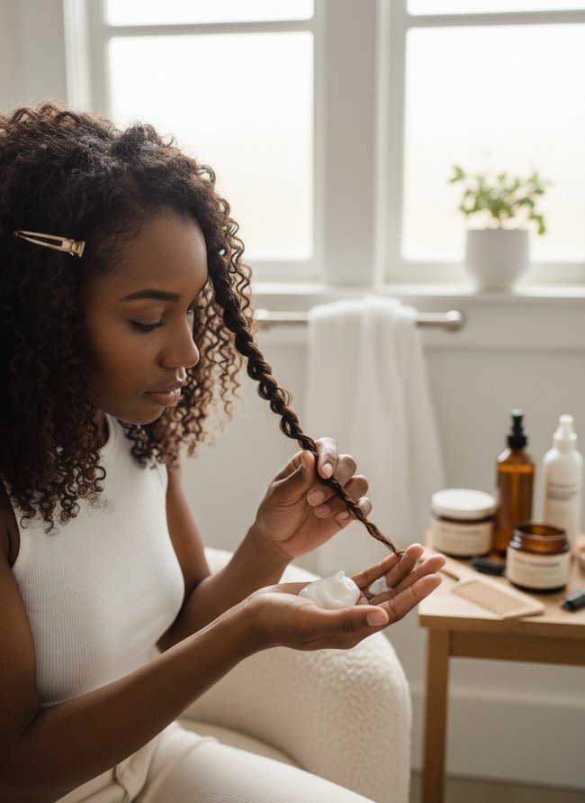 Moisture-Rich Twist Application