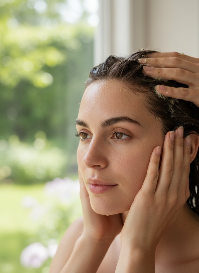 Stimulating Herbal Rinse Treatment