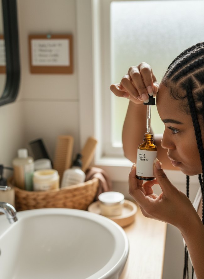 Daily Scalp Moisturizing Routine