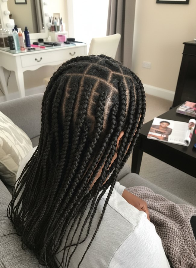 Uneven Braid Pattern