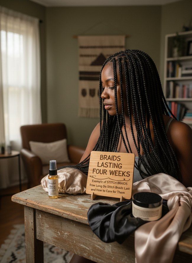 Braids Lasting Four Weeks