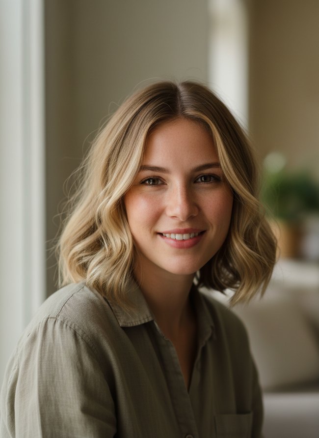 Relaxed Beach Wave Bob