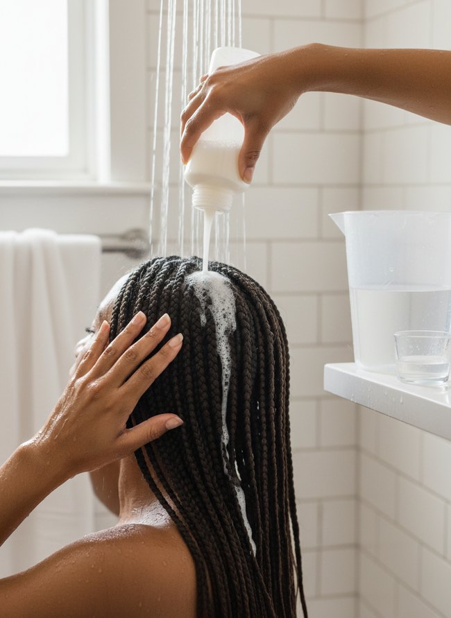 Diluted Shampoo Application Technique