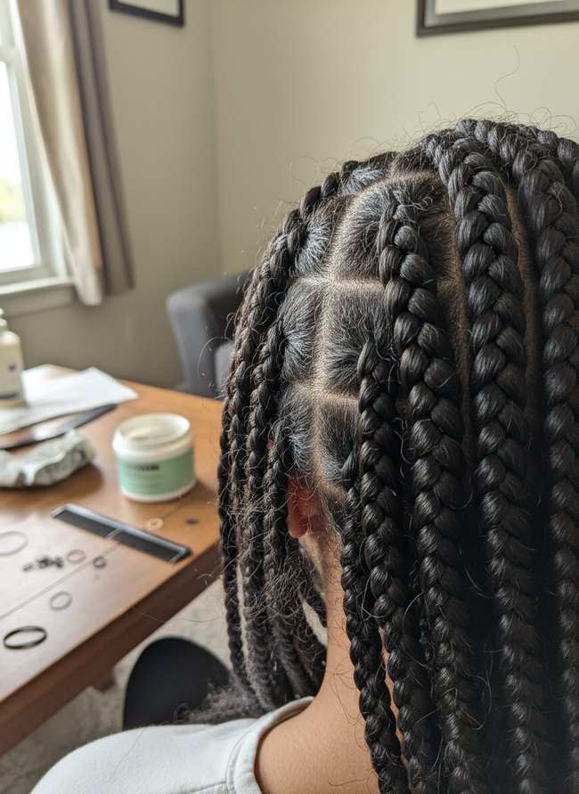 Under-Sectioned Hair Strand