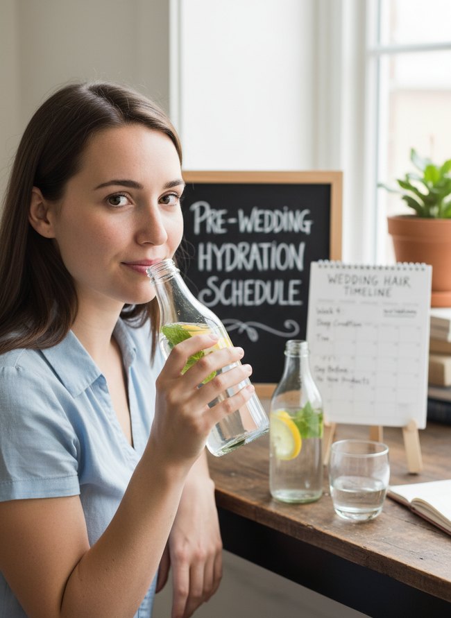 Pre-Wedding Hydration Schedule
