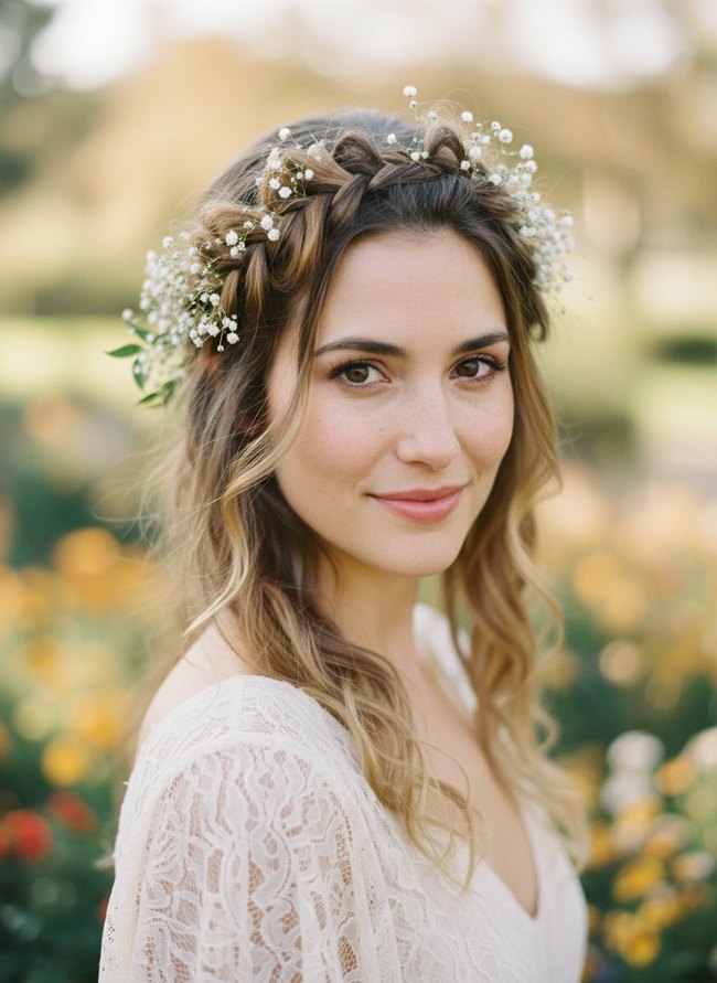 Cascading Braided Crown