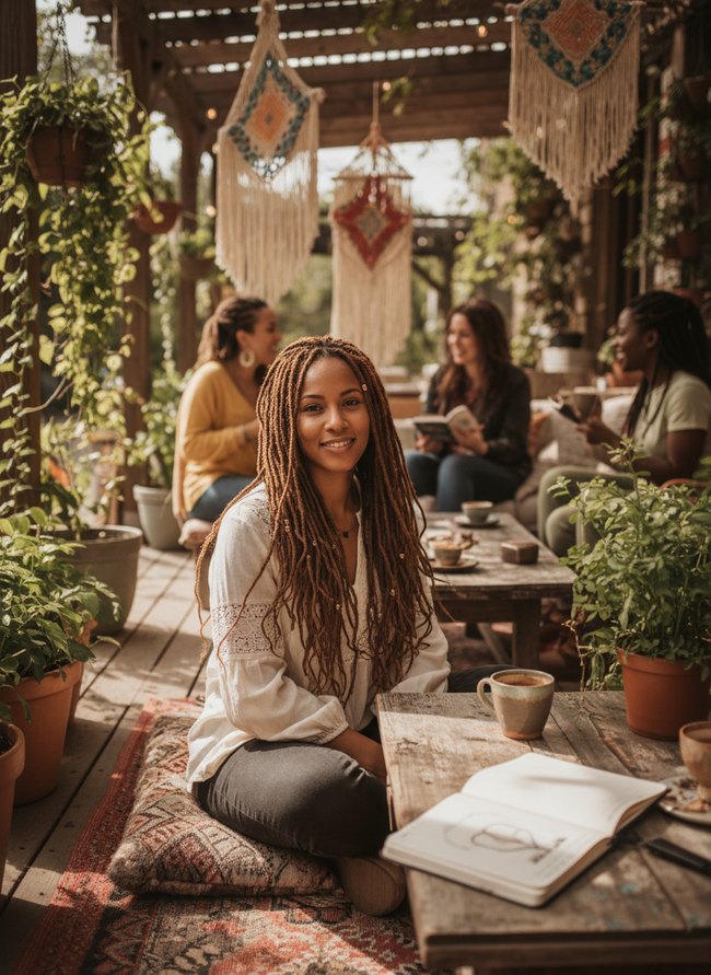 Bohemian Free Flow Locs