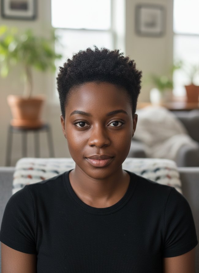 Tapered Sides Loc Pixie