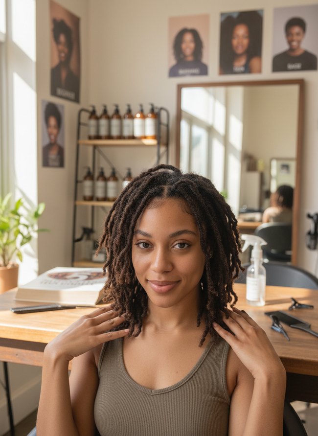Budding Locs Transition