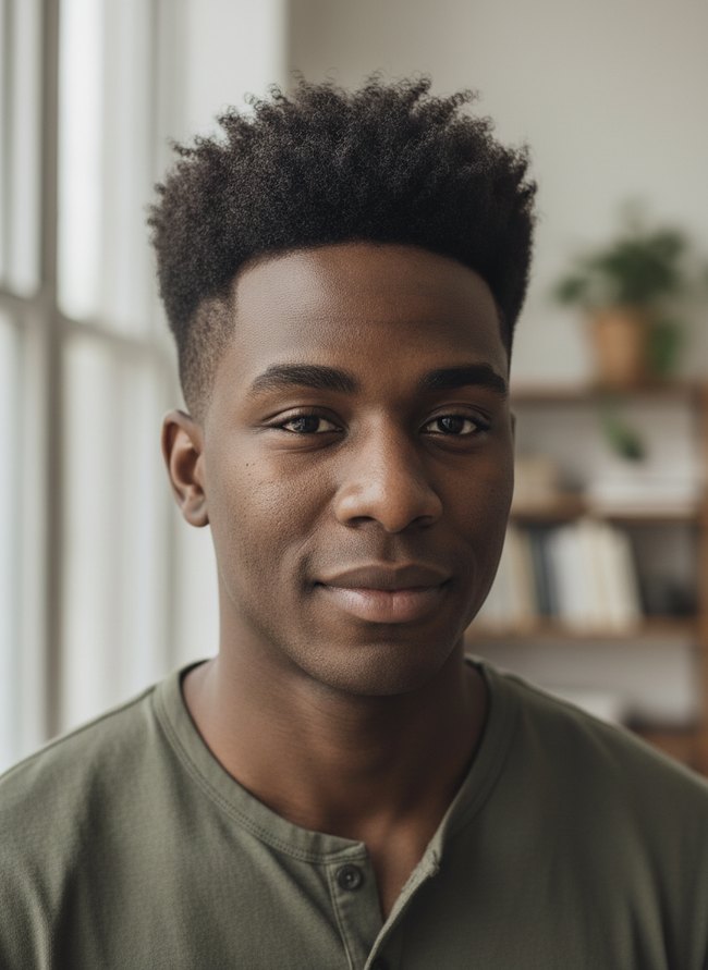 Bold Undercut Tapered Fro