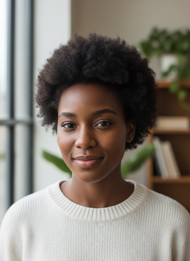 Voluminous Tapered Fro