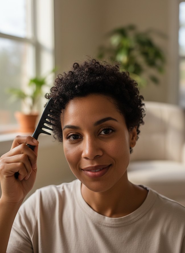 Curl Defining Finger Comb
