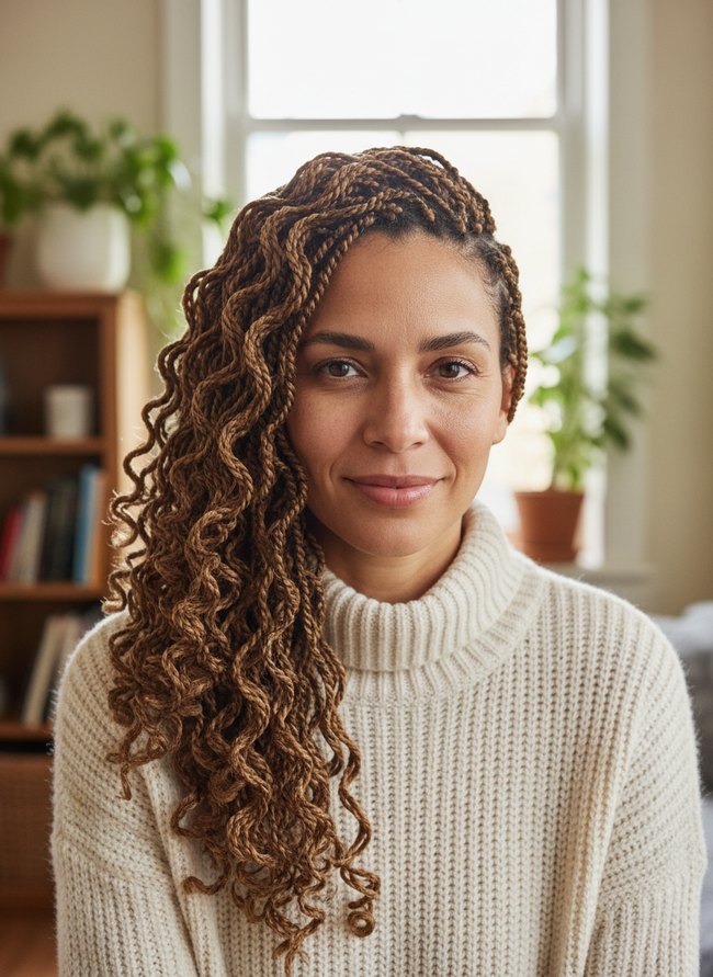 Asymmetrical Crochet Waves
