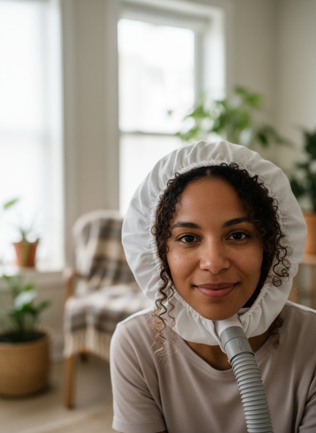 Ventilated Hair Drying Hood