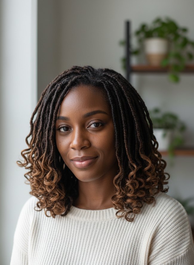 Faux Locs Crochet Style
