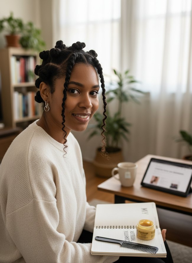 Beginner Friendly Bantu Knots