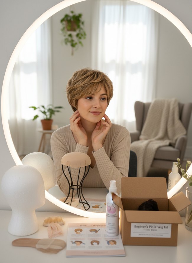 Beginner Friendly Pixie Cut