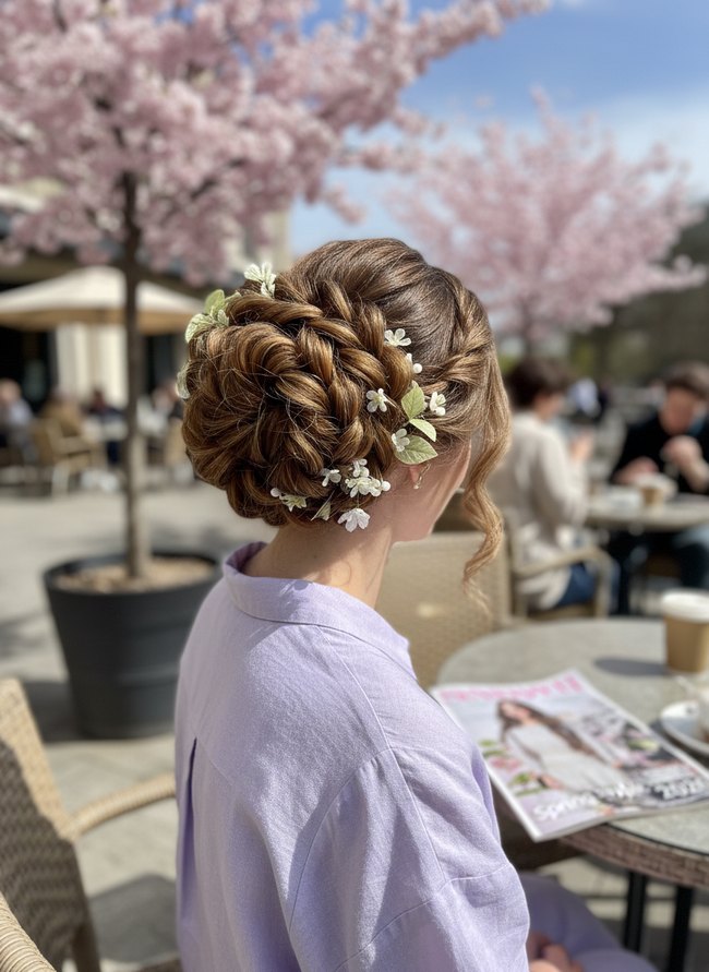 Soft Sprout Twist Bun
