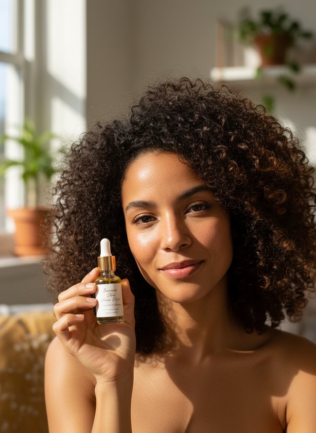Banana Olive Shine Elixir