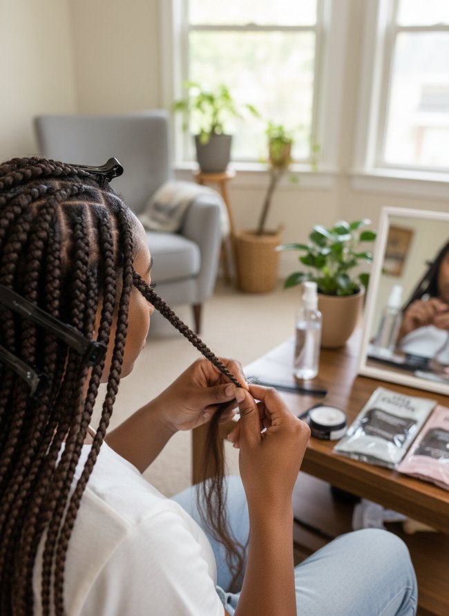 Seamless Hair Integration Method
