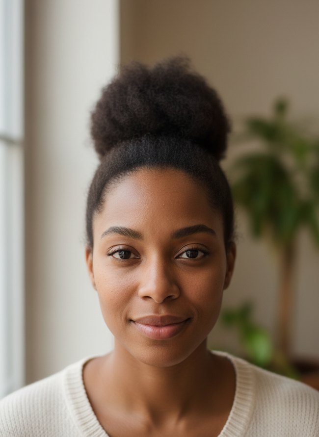 Simple High Puff