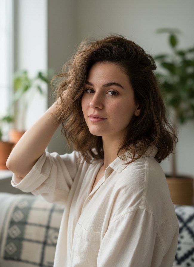 Bouncy Hair Touch-Up