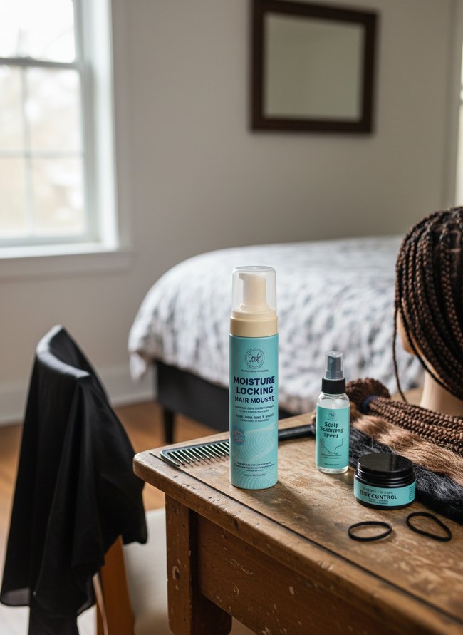 Moisture Locking Hair Mousse