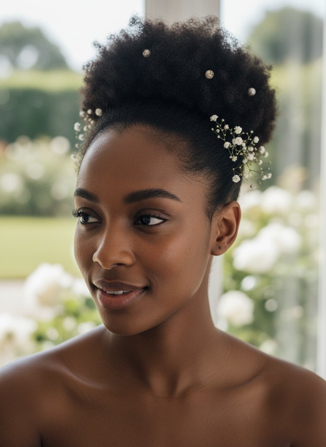 Textured High Puff