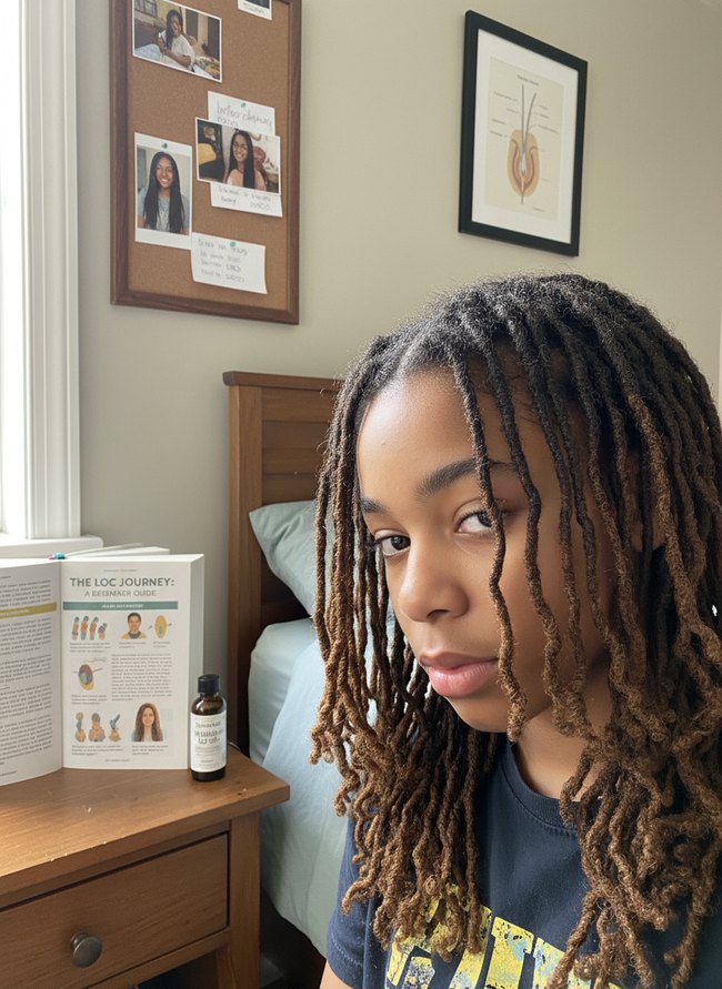 Teenage Locs Development