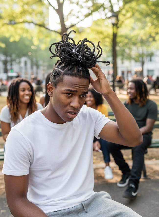 Immature Loc Over-Styling