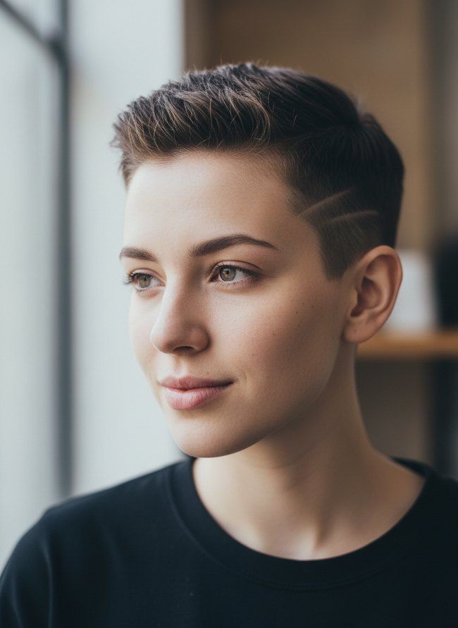 Bold Undercut Buzz