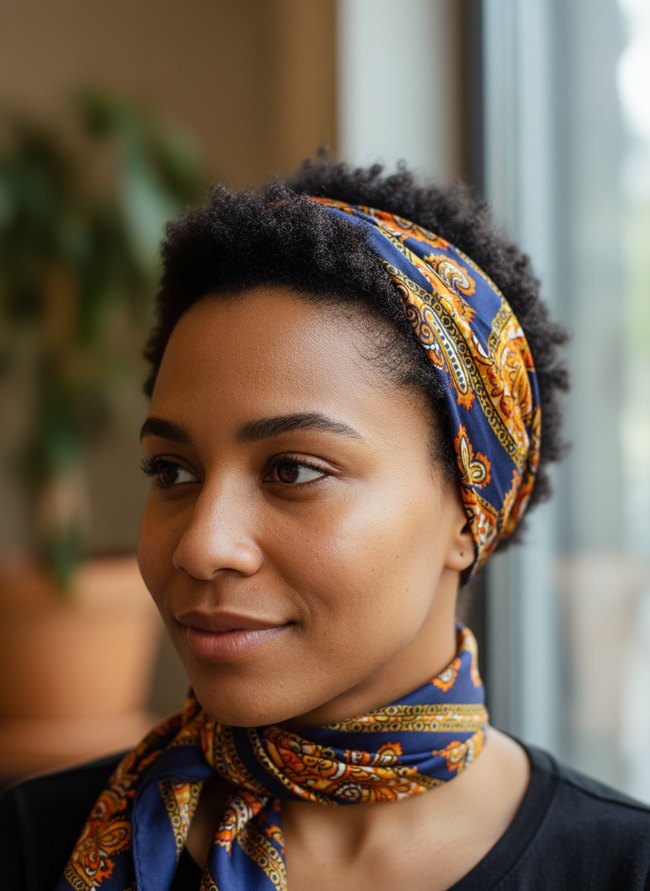 Scarf Wrapped Taper